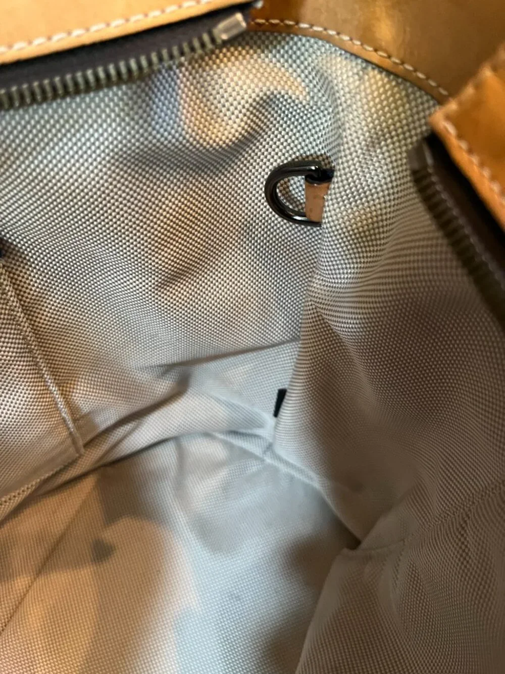 Tumi Sycamore Tote Bag In Bridle Leather Santa Monica Collection Large Purse